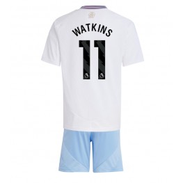 Aston Villa Ollie Watkins #11 Uit tenue Kids 2024-25 Korte Mouw (+ Korte broeken)